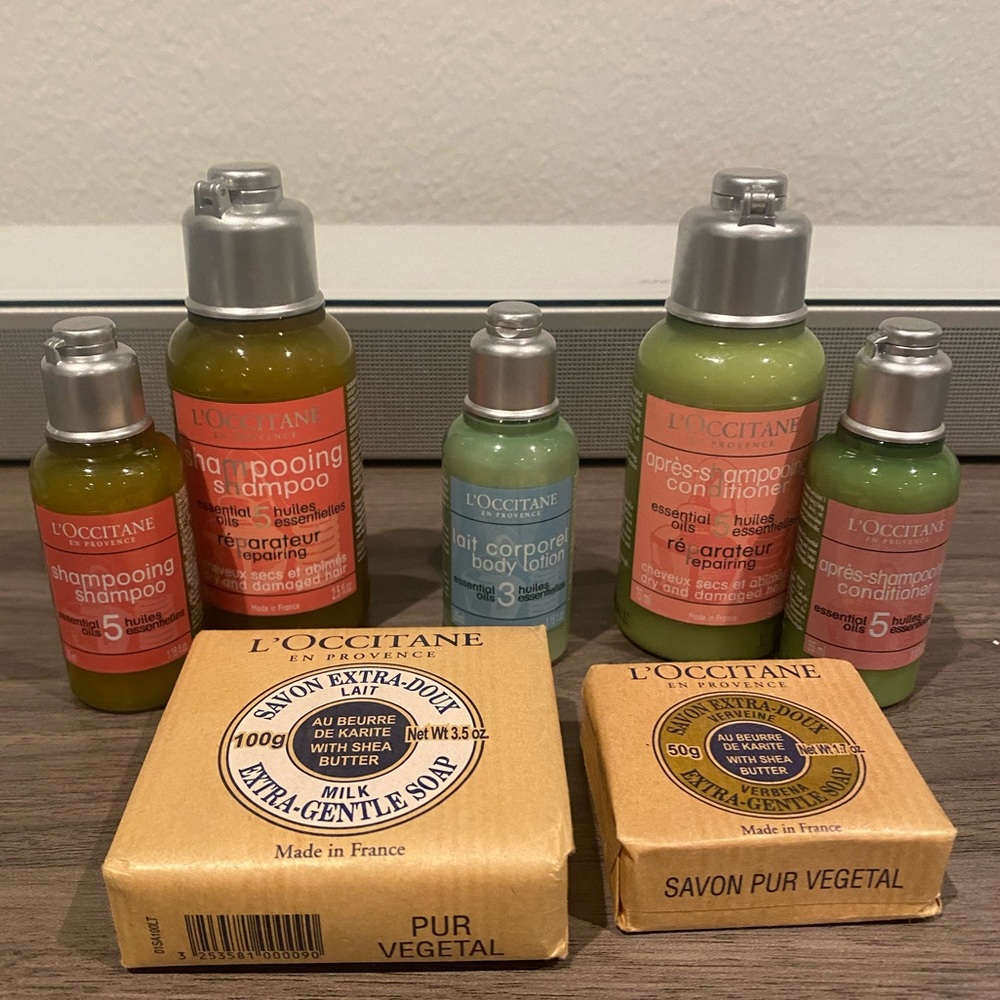 NEW L’occitane bundle travel set